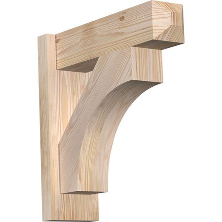 Ekena Millwork Westlake Smooth Craftsman Outlooker, Douglas Fir, 5 1/2"W x 18"D x 18"H OUT06X18X18WTL04SDF